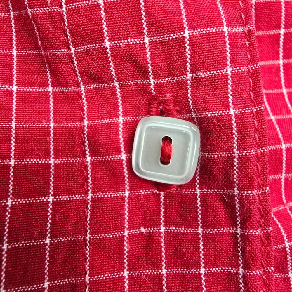 VINTAGE BOBBIE BROOKS Shirt Plus 18W 20W Button down Embroidered Clothesline - Picture 6 of 12